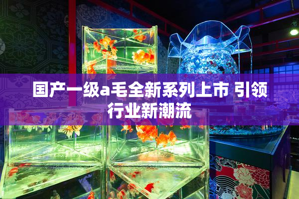 国产一级a毛全新系列上市 引领行业新潮流