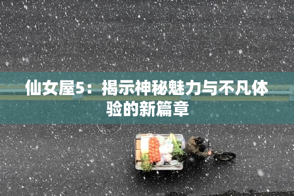 仙女屋5：揭示神秘魅力与不凡体验的新篇章