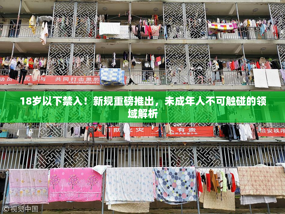 18岁以下禁入！新规重磅推出，未成年人不可触碰的领域解析