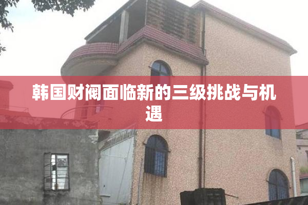 韩国财阀面临新的三级挑战与机遇