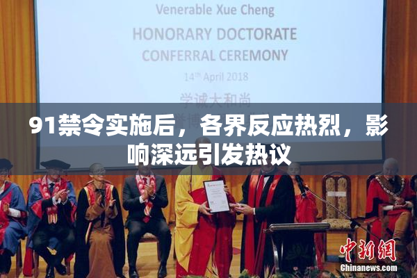 91禁令实施后，各界反应热烈，影响深远引发热议