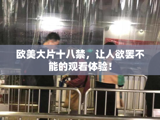 欧美大片十八禁，让人欲罢不能的观看体验！
