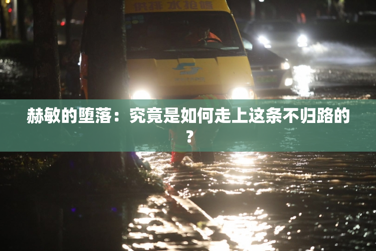 赫敏的堕落：究竟是如何走上这条不归路的？