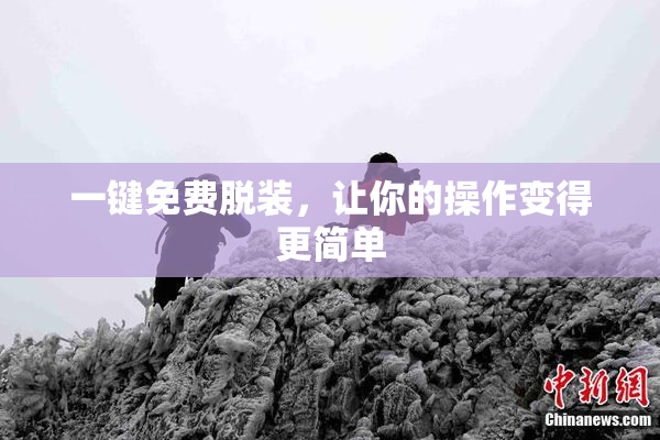 一键免费脱装，让你的操作变得更简单