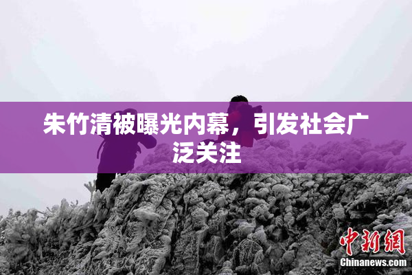 朱竹清被曝光内幕，引发社会广泛关注