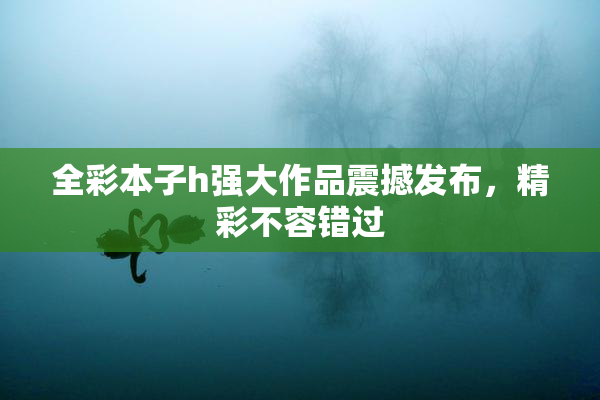 全彩本子h强大作品震撼发布，精彩不容错过