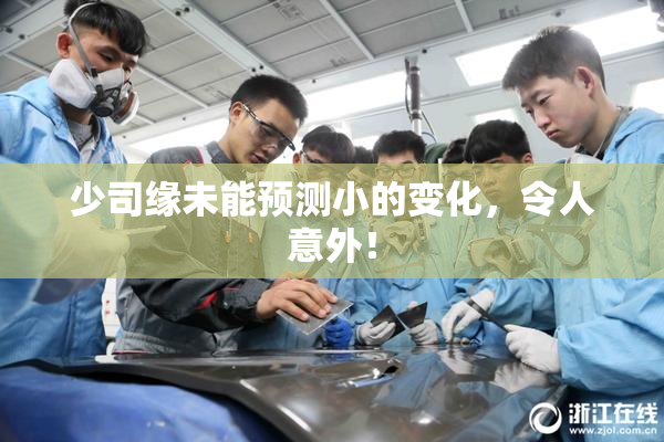 少司缘未能预测小的变化，令人意外！