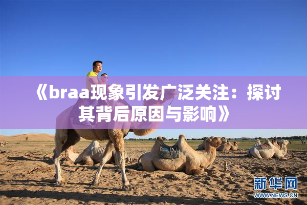 《braa现象引发广泛关注：探讨其背后原因与影响》