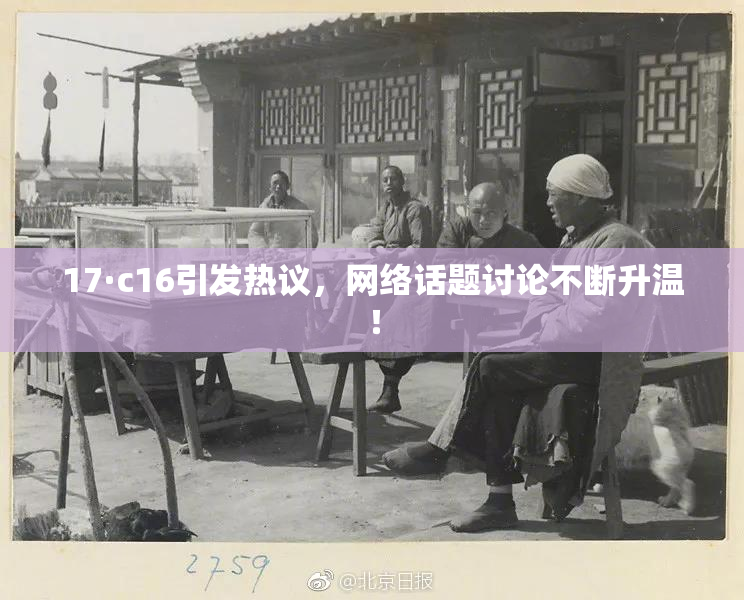 17·c16引发热议，网络话题讨论不断升温！