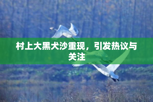 村上大黑犬沙重现，引发热议与关注