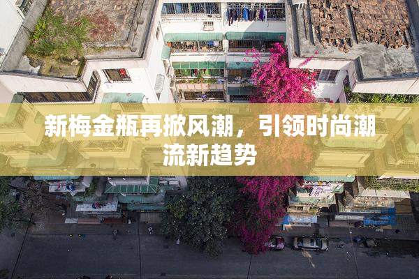 新梅金瓶再掀风潮，引领时尚潮流新趋势