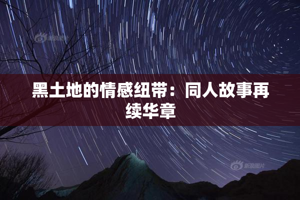 黑土地的情感纽带：同人故事再续华章