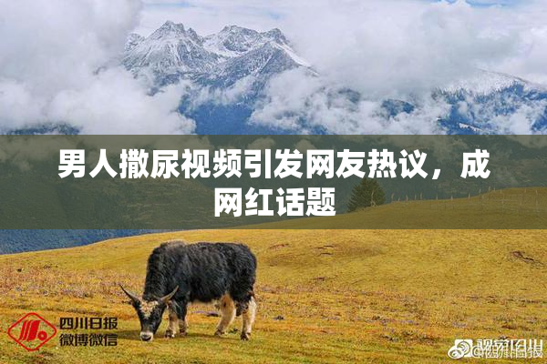 男人撒尿视频引发网友热议，成网红话题