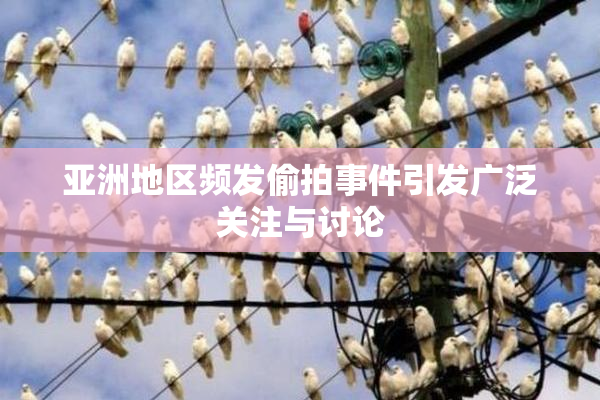 亚洲地区频发偷拍事件引发广泛关注与讨论