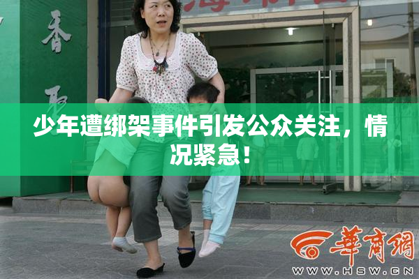 少年遭绑架事件引发公众关注，情况紧急！