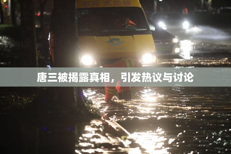 唐三被揭露真相，引发热议与讨论