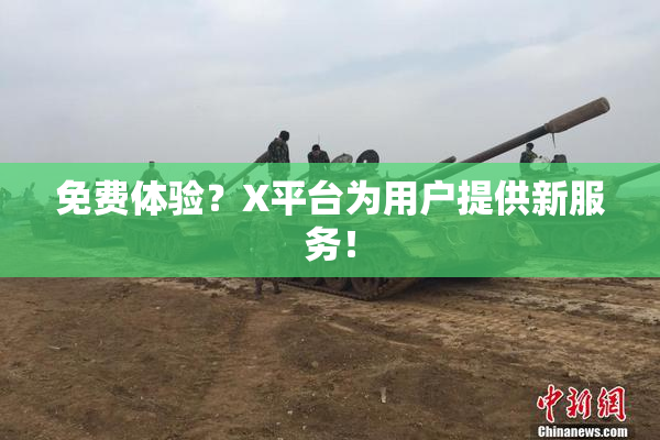 免费体验？X平台为用户提供新服务！