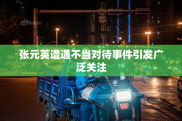 张元英遭遇不当对待事件引发广泛关注