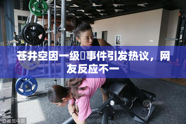 苍井空因一级婬事件引发热议，网友反应不一