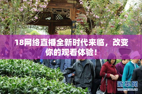 18网络直播全新时代来临，改变你的观看体验！
