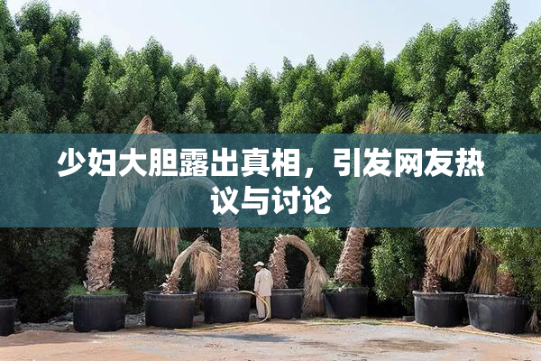 少妇大胆露出真相，引发网友热议与讨论
