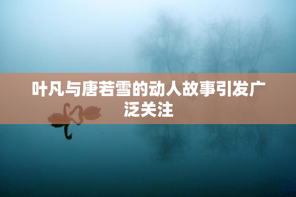 叶凡与唐若雪的动人故事引发广泛关注