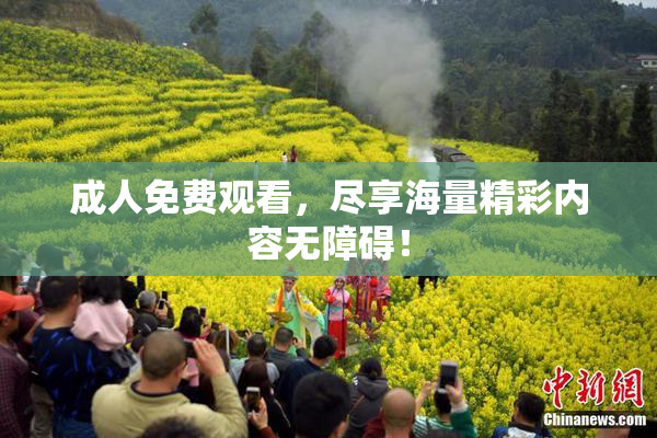 成人免费观看，尽享海量精彩内容无障碍！