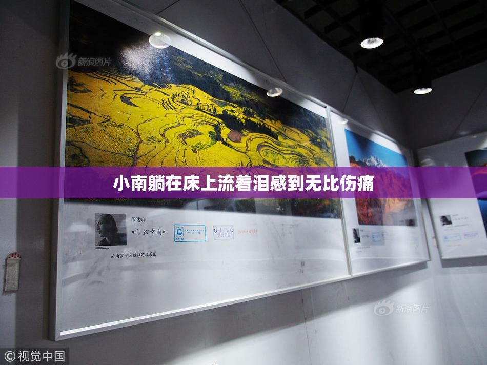 小南躺在床上流着泪感到无比伤痛