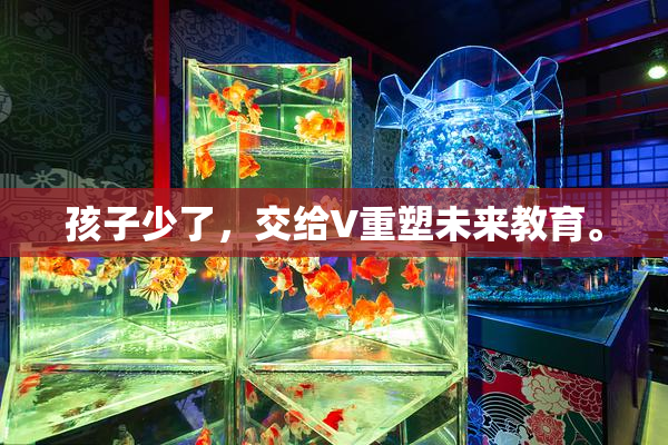 孩子少了，交给V重塑未来教育。