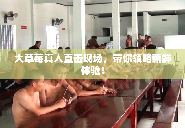 大草莓真人直击现场，带你领略新鲜体验！