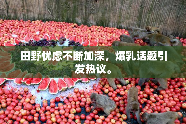 田野忧虑不断加深，爆乳话题引发热议。