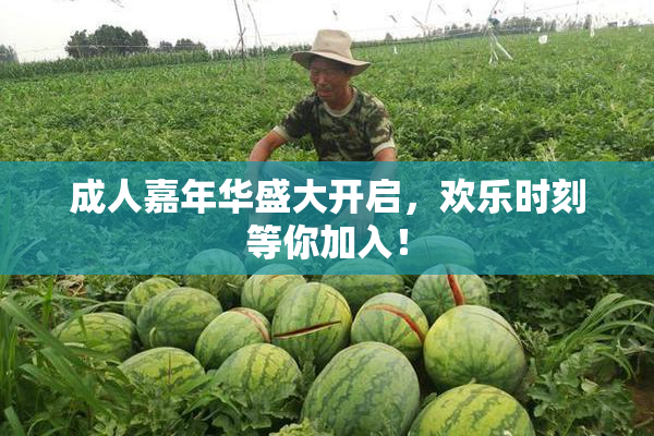 成人嘉年华盛大开启，欢乐时刻等你加入！