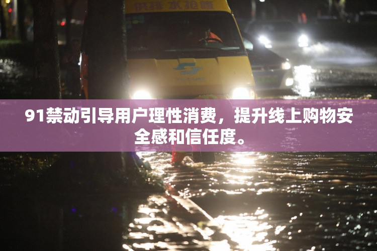 91禁动引导用户理性消费，提升线上购物安全感和信任度。