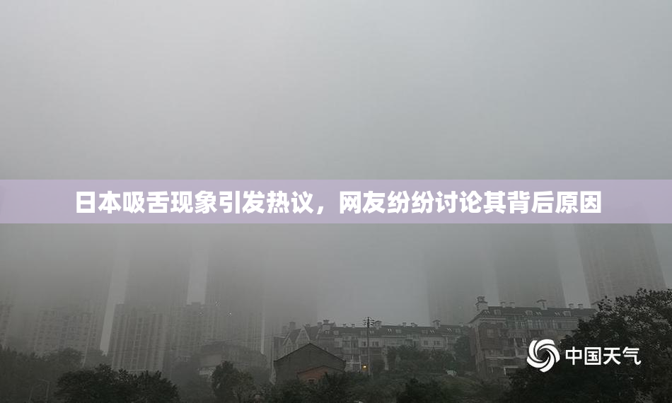 日本吸舌现象引发热议，网友纷纷讨论其背后原因