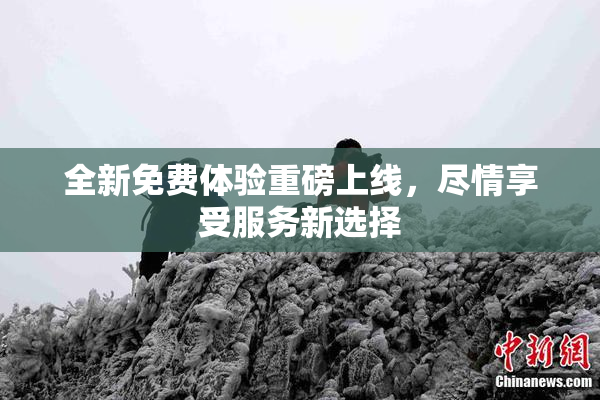 全新免费体验重磅上线，尽情享受服务新选择