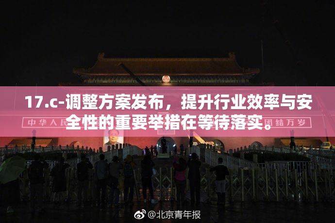 17.c-调整方案发布，提升行业效率与安全性的重要举措在等待落实。