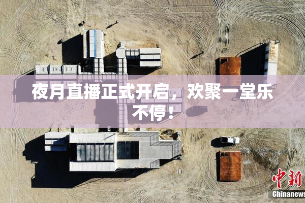 夜月直播正式开启，欢聚一堂乐不停！