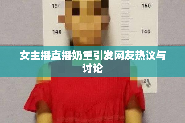 女主播直播奶重引发网友热议与讨论