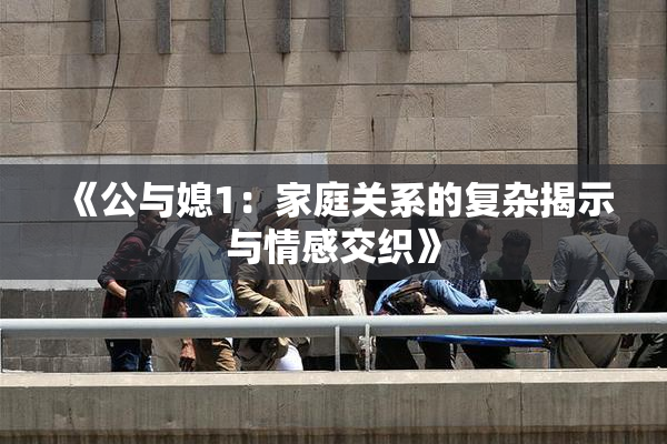 《公与媳1：家庭关系的复杂揭示与情感交织》