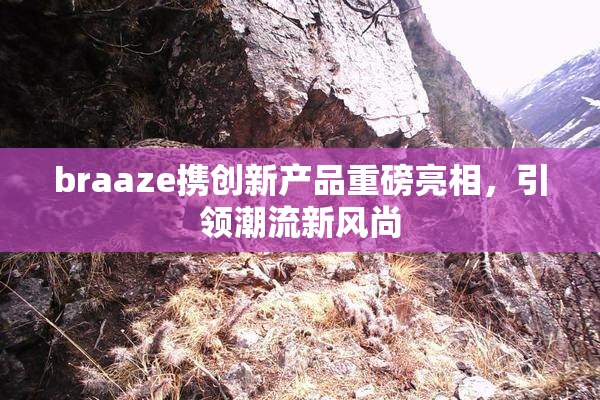 braaze携创新产品重磅亮相，引领潮流新风尚