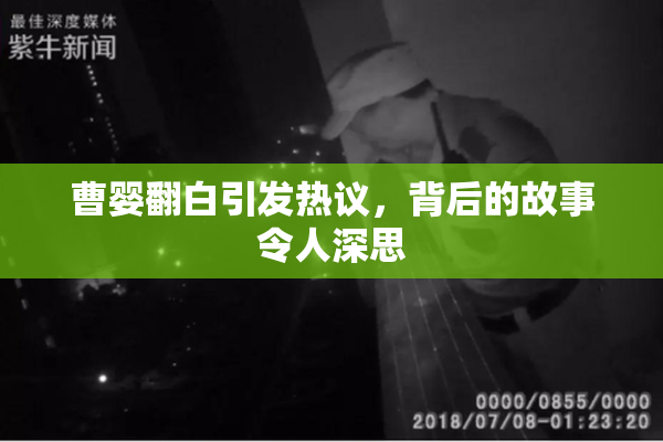 曹婴翻白引发热议，背后的故事令人深思