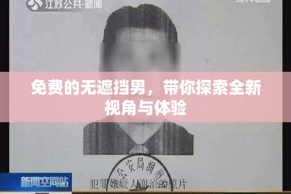 免费的无遮挡男，带你探索全新视角与体验