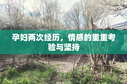 孕妇两次经历，情感的重重考验与坚持