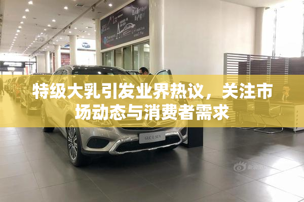 特级大乳引发业界热议，关注市场动态与消费者需求
