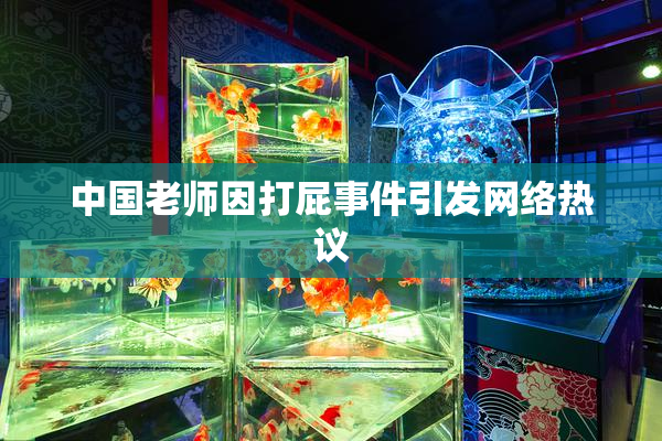 中国老师因打屁事件引发网络热议