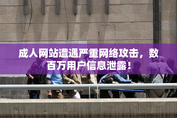 成人网站遭遇严重网络攻击，数百万用户信息泄露！