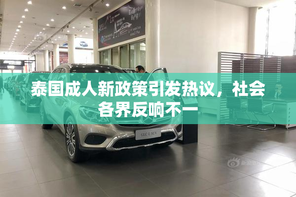 泰国成人新政策引发热议，社会各界反响不一