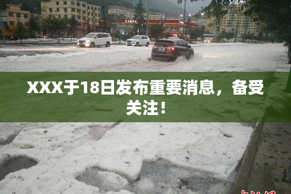 XXX于18日发布重要消息，备受关注！