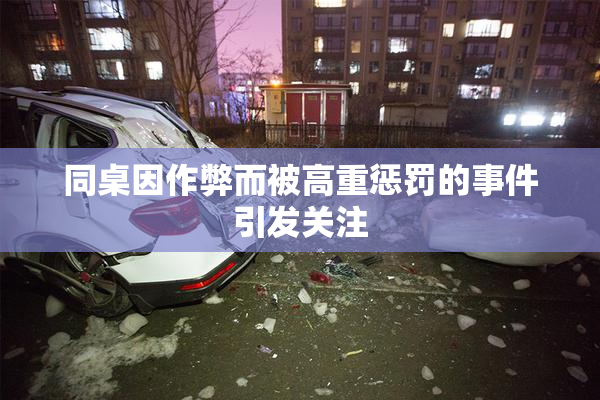 同桌因作弊而被高重惩罚的事件引发关注