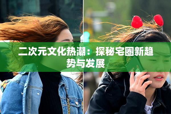 二次元文化热潮：探秘宅圈新趋势与发展
